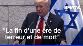 Libération des otages à Gaza: Donald Trump évoque "la fin d'une ère de terreur et de mort"