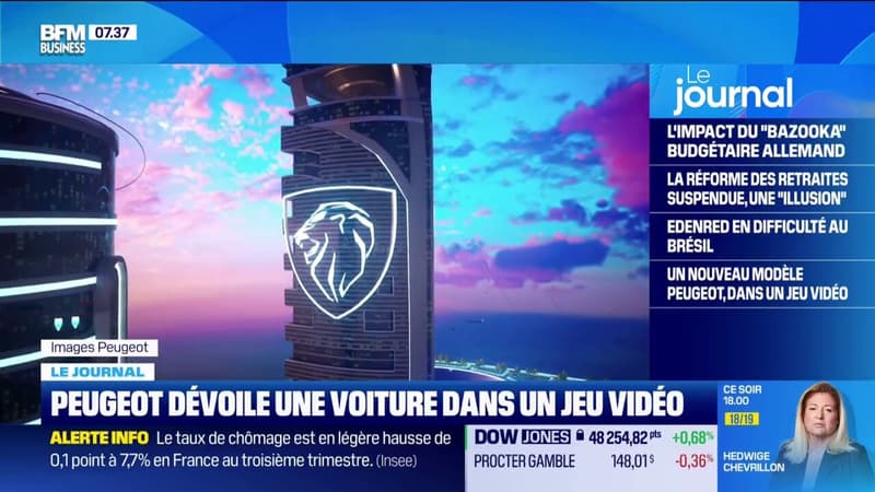 Peugeot dévoile une voiture dans...un jeu vidéo !
