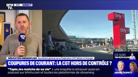 Sébastien Menesplier (CGT): "La coupure ciblée visait surtout l'économie de Rungis et d'Orly"