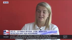 Lyon-Man City : Entretien avec Ada Hegerberg, l'une des cadres lyonnaises 