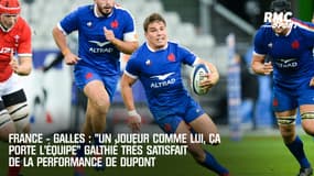 France - Galles : "Un joueur comme lui, ça porte l’équipe" Galthié très satisfait de la performance de Dumont