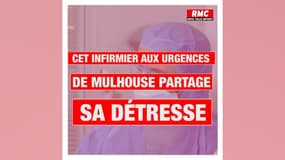 Cet infirmier aux urgences de Mulhouse partage sa détresse sur RMC
