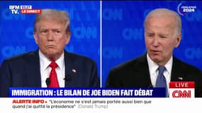 "C'est vous le pauvre type, c'est vous le loser!": Joe Biden s'en prend à Donald Trump lors du premier débat de la présidentielle 2024