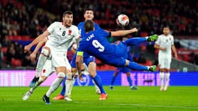 Harry Kane auteur d'un triplé contre l'Albanie