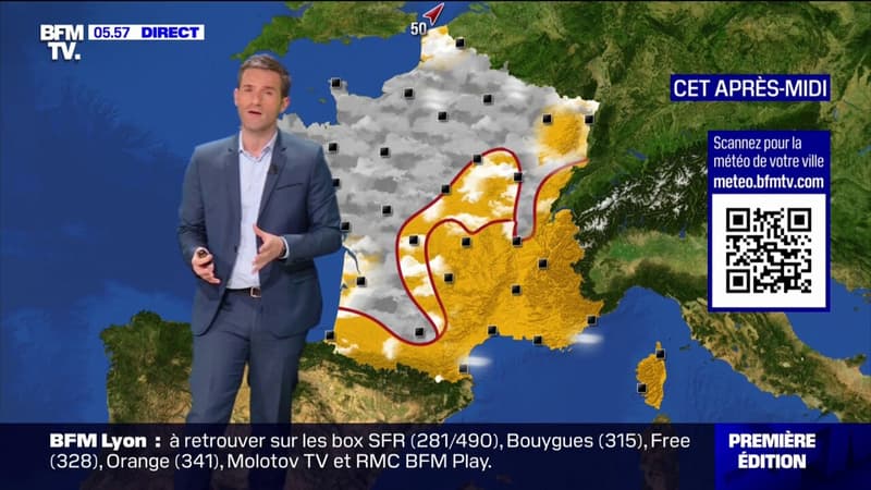 Regarder la vidéo Un lundi marqué par des nuages bas sur une grande partie de l'Hexagone avec des températures fraiches