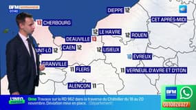 Météo Normandie: des éclaircies attendues malgré un ciel nuageux, jusqu'à 12°C à Caen
