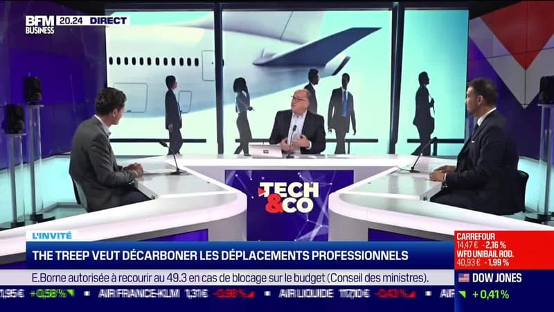 Laurent La Rocca (The Treep) : The Treep veut décarboner les déplacements professionnels - 12/10