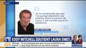 Johnny Hallyday : Eddy Mitchell soutient Laura Smet