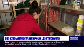 Le Havre: une application livre des kits alimentaires pour les étudiants précaires