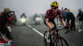 Demi Vollering le 29 juillet 2023 sur le Tour de France