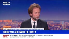 Vote du budget: "Le chemin va être particulièrement compliqué"; dit Boris Vallaud (PS)