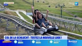 Massif des Vosges: une nouvelle luge sur rail au col de la Schlucht