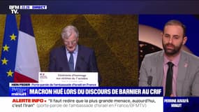Le nom de Macron hué au Crif - 07/10