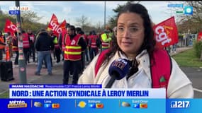 Nord: les syndicats de Leroy Merlin mobilisés pour les revendications sociales