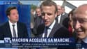 Présidentielle: Emmanuel Macron accélère sa marche (1/2)
