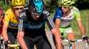 Bradley Wiggins, Chris Froome et Vincenzo Nibali