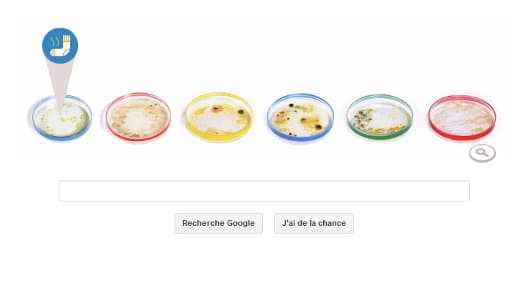 L'inventeur des boîtes de Petri, le microbiologiste allemand Julius Richard Petri est à l'honneur le 31 mai sur le doodle de Google.