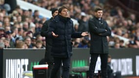 Antonio Conte avec Tottenham en Premier League, le 9 avril 2022