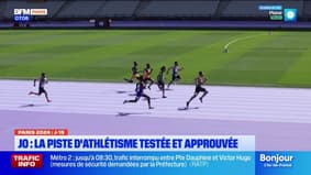 JO de Paris 2024: la piste d’athlétisme du Stade de France testée et approuvée