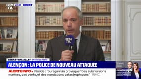 Sébastien Jallet, préfet de l'Orne: "Le parquet d'Alençon a ouvert une enquête en flagrance qui permettra de rechercher les auteurs des violences"