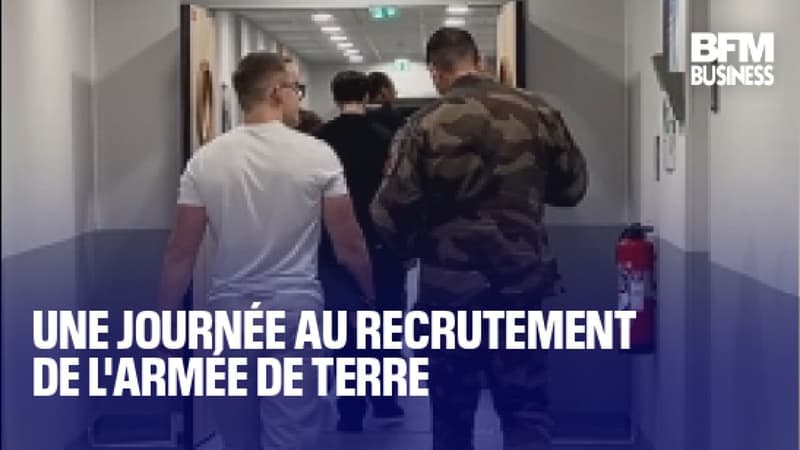 Une journée au recrutement de l'armée de Terre