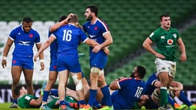 Les Bleus ont dominé l'Irlande à Dublin lors de la 2e journée