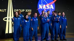 La nouvelle promotion d'astronautes de la Nasa réunie à Houston, le 5 mars 2024