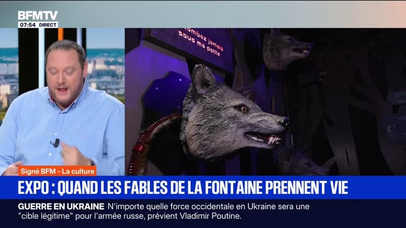 Les cÃ©lÃ¨bres fables de La Fontaine prennent vie dans une exposition immersive