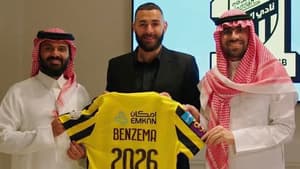 Karim Benzema avec Al-Ittihad