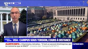 États-Unis: des étudiants propalestiniens occupent une partie de l'université de Columbia