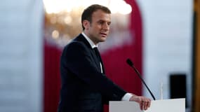 Emmanuel Macron, le 16 février 2018.