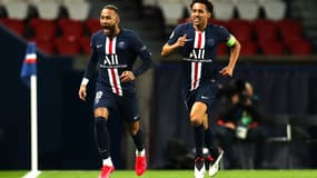 Neymar et Marquinhos (PSG)