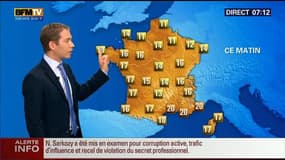 La météo pour ce mercredi – 02/07