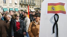 Une manifestation lors des attentats de Madrid en 2004 (image d'illustration).