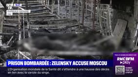 Bombardement de la prison d'Olenivka: Volodymyr Zelensky dénonce "un crime de guerre russe délibéré" 