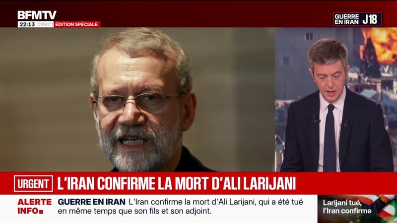 Guerre au Moyen-Orient: l'Iran confirme la mort d'Ali Larijani son chef de la sécurité