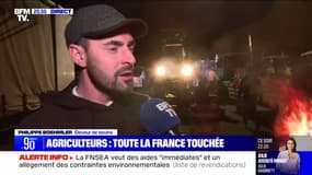 "On fait 70-80 heures par semaine et on est payés injustement": La mobilisation des agriculteurs se poursuit aux portes de Strasbourg