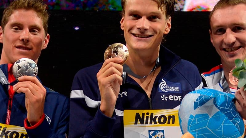 Yannick Agnel, champion du monde du 200 m NL
