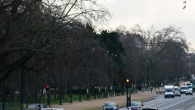 L'avenue Foch à Paris, le 23 janvier 2014.