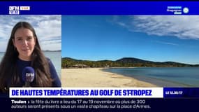 Golfe de Saint-Tropez: des températures très douces pour la saison