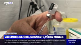 Covid-19: la vaccination des soignants sera obligatoire si jugée insuffisante en septembre