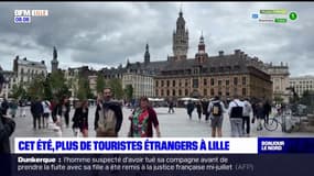 Lille: de plus en plus de touristes étrangers en visite dans la capitale nordiste