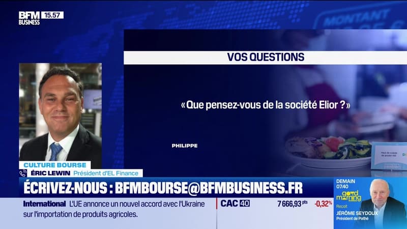Culture Bourse : « Que pensez-vous de la société Elior ? », par Julie Cohen-Heurton - 30/06