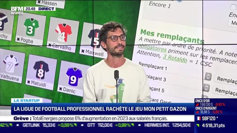 Martin Jaglin (Mon Petit Gazon) : La Ligue de football professionnel rachète le jeu Mon Petit Gazon - 13/10