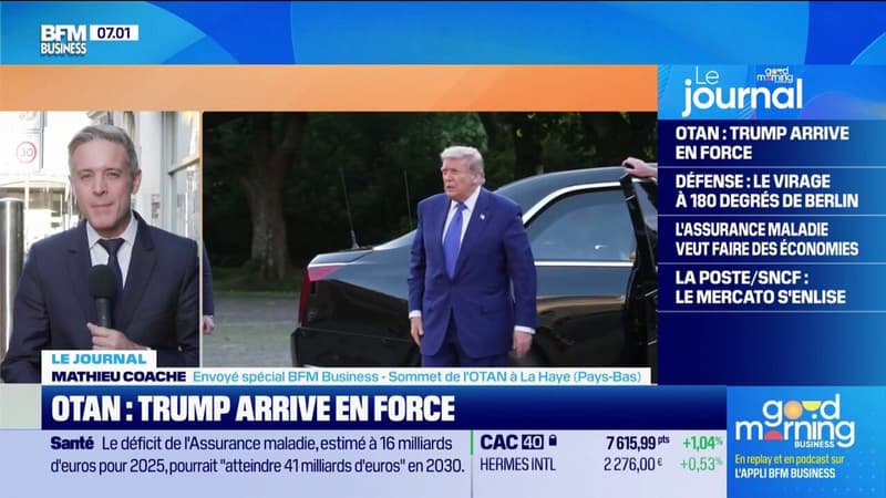 OTAN: Donald Trump arrive en force