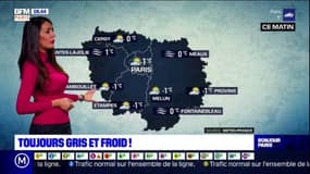 Météo Paris: un mercredi nuageux, 6°C maximum dans l'après-midi