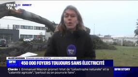 Tempête Ciarán: près de 80.000 foyers toujours privés d'électricité dans les Côtes-d'Armor