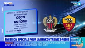 Emission spéciale sur BFM Nice Côte d’Azur pour la rencontre OGC Nice – AS Rome