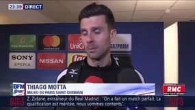 PSG-RealMadrid / Thiago Motta : "On pensait en être capables"