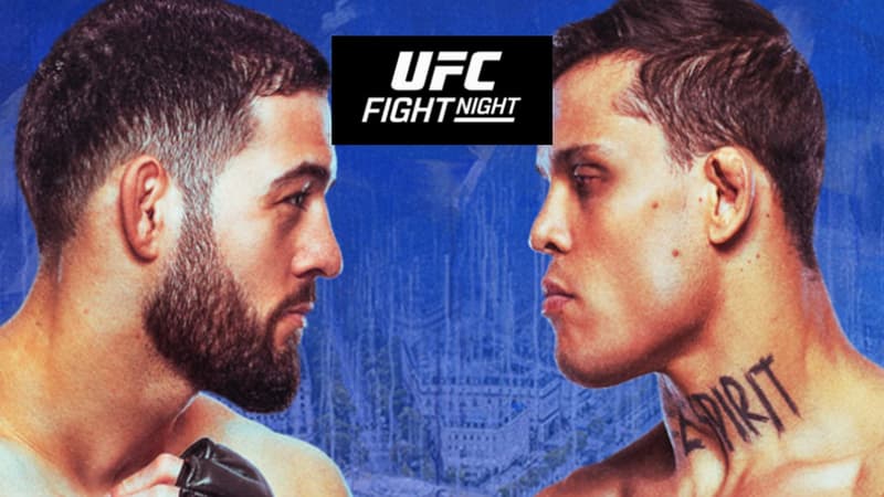 Imavov - Borralho : à quelle heure et sur quelle chaîne regarder le combat de l'UFC Paris en direct ?